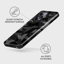 Night Black Camouflage - Xiaomi Redmi Note 12 Pro+ 5G Case 3