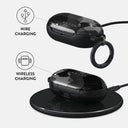 Night Black Camouflage - Samsung Galaxy Buds Plus Case 3