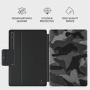 Night Black Camouflage - Samsung Galaxy Tab S8 Ultra Case 2