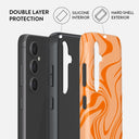 High Vibrations - Color Swirl Samsung Galaxy S23 FE Case 2