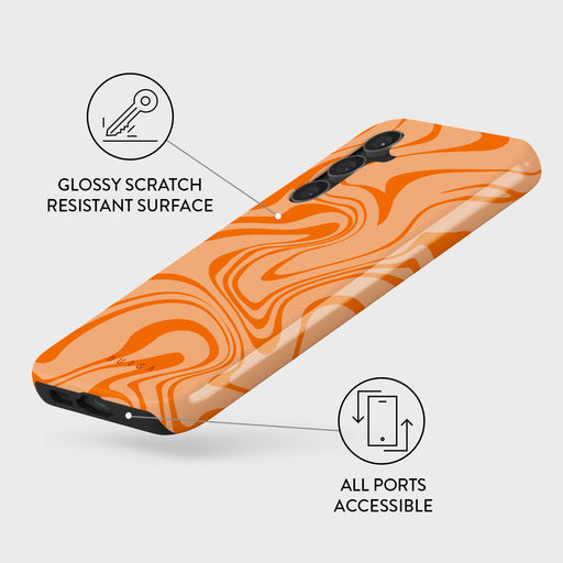 High Vibrations - Color Swirl Samsung Galaxy S23 FE Case 3