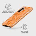 High Vibrations - Color Swirl Samsung Galaxy A36 5G Case 3