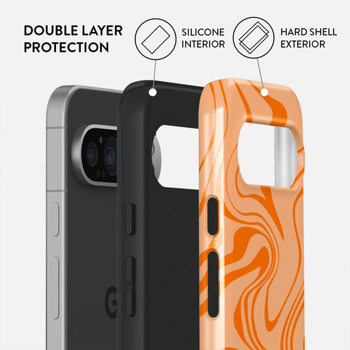 High Vibrations - Color Swirl Google Pixel 9 Pro Case 2