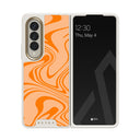 High Vibrations - Color Swirl Samsung Galaxy Z Fold 4 Case 38