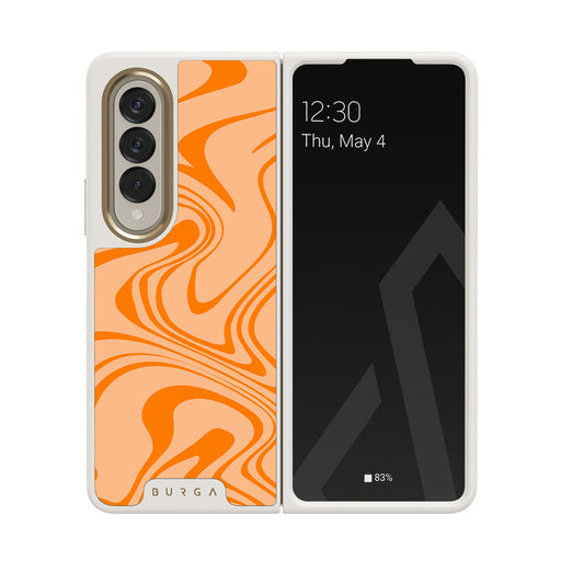 High Vibrations - Color Swirl Samsung Galaxy Z Fold 4 Case 38