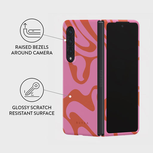 Ride The Wave - Samsung Galaxy Z Fold 4 Case 3