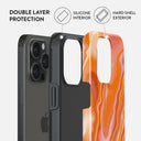 Retro Glow - iPhone 15 Pro Case 6