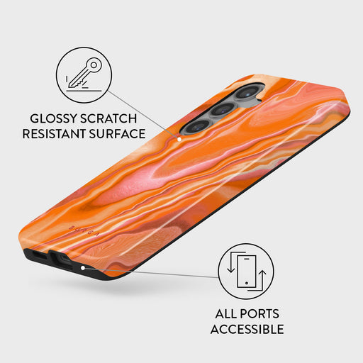 Retro Glow - Samsung Galaxy S24 FE Case 3