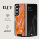 Retro Glow - Samsung Galaxy Z Fold 5 Case 2