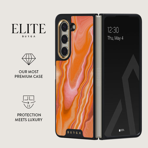 Retro Glow - Samsung Galaxy Z Fold 5 Case 2