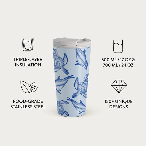 Aquatic Dance - Travel Mug 7