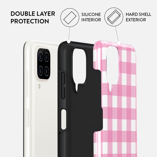 Think Pink - Samsung Galaxy A12 4G Case 2