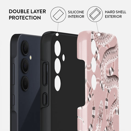Poolside Glam - Snakes Samsung Galaxy A35 Case 2