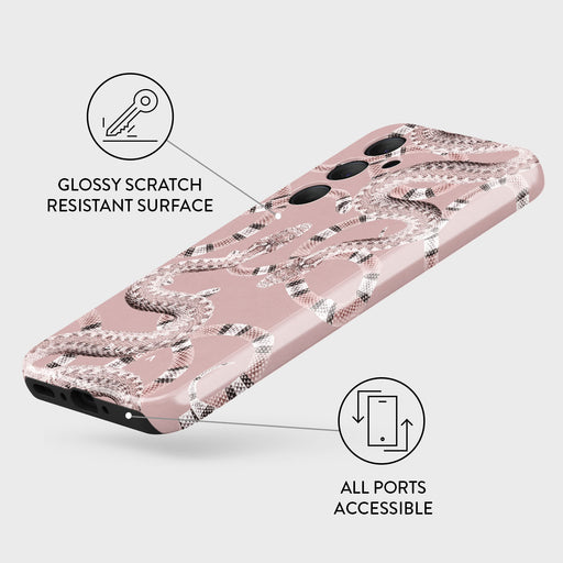 Poolside Glam - Snakes Samsung Galaxy A35 Case 3