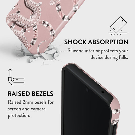 Poolside Glam - Snakes Samsung Galaxy A35 Case 4
