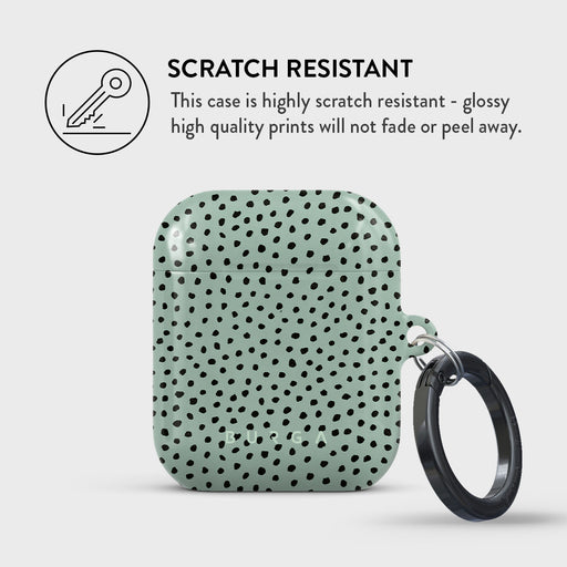 Mint Gelato - Dots AirPods Case 4