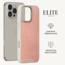 Pink Croco - iPhone 16 Pro Max Case 30