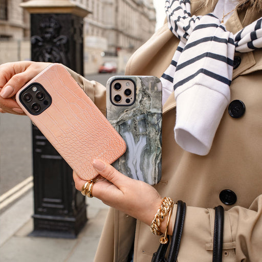 Pink Croco - iPhone 15 Case 29