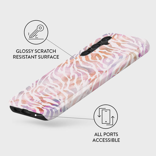 Sultry July - Zebra Samsung Galaxy S23 FE Case 3