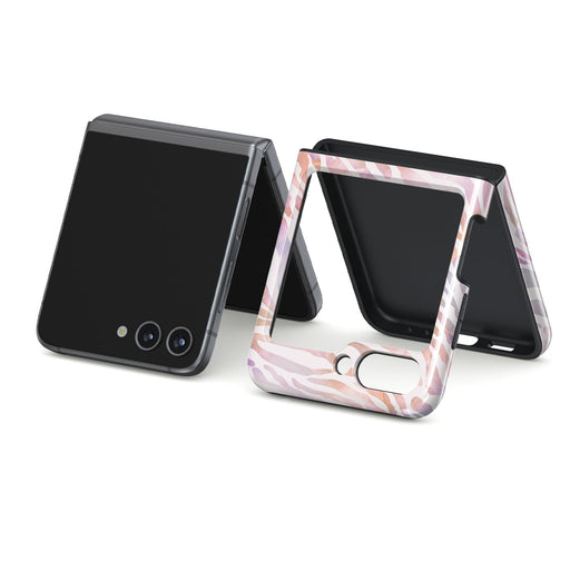 Sultry July - Zebra Samsung Galaxy Z Flip 5 Case 11