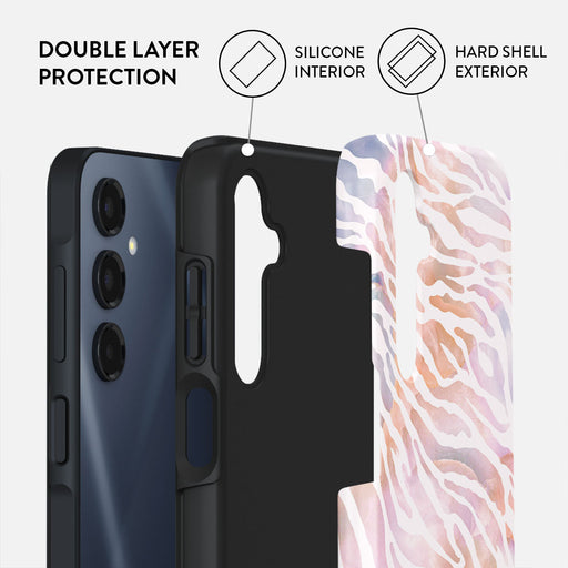 Sultry July - Zebra Samsung Galaxy A16 Case 2