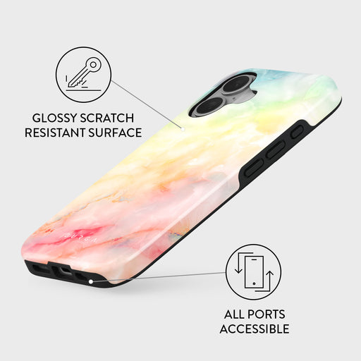 New Flame - Rainbow iPhone 16 Plus Case 3