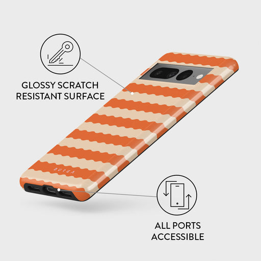 Papaya - Google Pixel 7 Pro Case 3