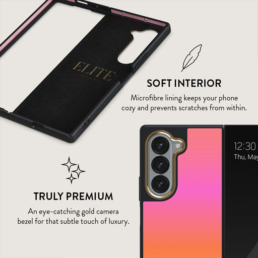 Sunset Club - Samsung Galaxy Z Fold 6 Case 6