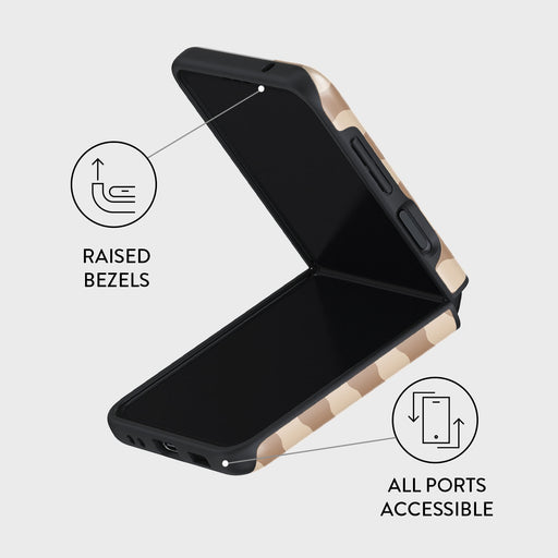 Golden Sand - Samsung Galaxy Z Flip 4 Case 9