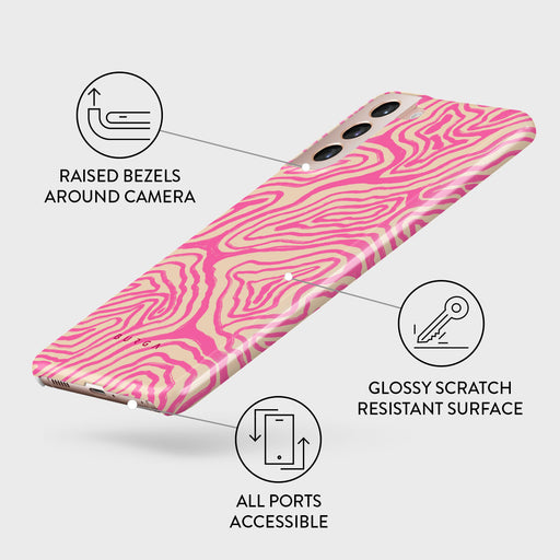Pink Shores - Samsung Galaxy S21 Plus Case 3