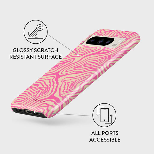 Pink Shores - Google Pixel 8 Pro Case 3