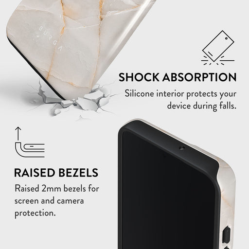 Vanilla Sand - Marble Samsung Galaxy S22 Case 8