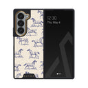 Derby Race - Samsung Galaxy Z Fold 6 Case 1