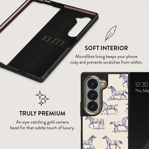 Derby Race - Samsung Galaxy Z Fold 6 Case 6