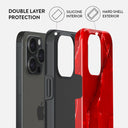 Wild Blaze - Red iPhone 15 Pro Case 6