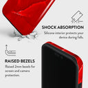 Wild Blaze - Red iPhone 15 Pro Case 8