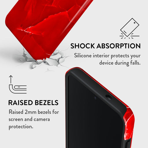 Wild Blaze - Red Samsung Galaxy S25 Case 4