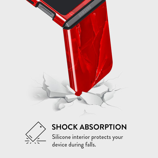 Wild Blaze - Red Samsung Galaxy Z Flip 5 Case 10