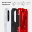 Wild Blaze - Red Samsung Galaxy A56 5G Case 2