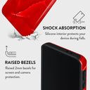 Wild Blaze - Red Samsung Galaxy A56 5G Case 4