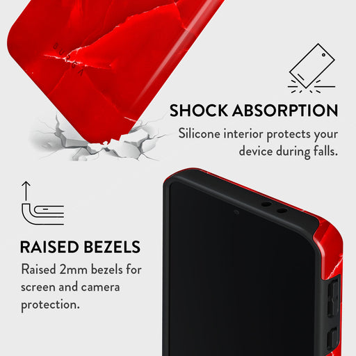 Wild Blaze - Red Samsung Galaxy A56 5G Case 4
