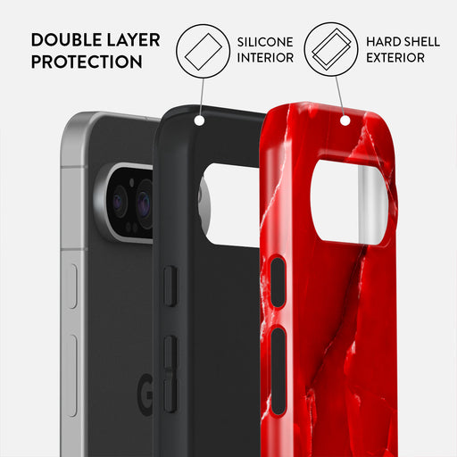 Wild Blaze - Red Google Pixel 9 Pro XL Case 2