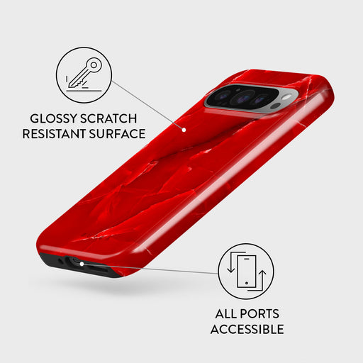 Wild Blaze - Red Google Pixel 9 Pro XL Case 3
