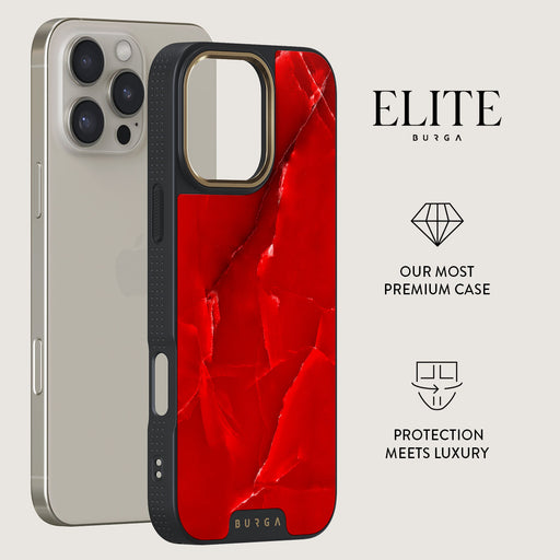 Wild Blaze - Red iPhone 16 Pro Max Case 7