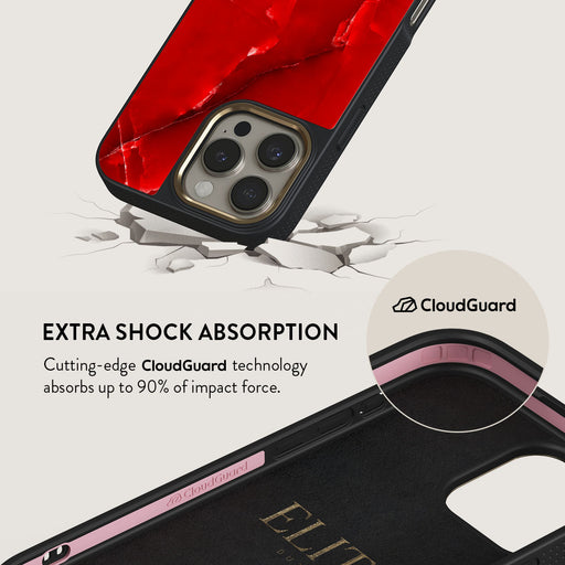 Wild Blaze - Red iPhone 16 Pro Max Case 8