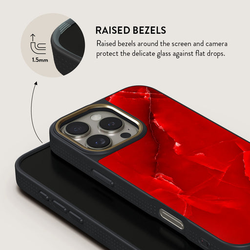 Wild Blaze - Red iPhone 16 Pro Max Case 9