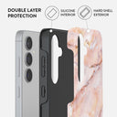 Morning Sunshine - Pastel Marble Samsung Galaxy S24 FE Case 2