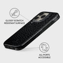 Reaper's Touch - Snakeskin iPhone 16 Pro Case 3