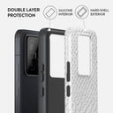 Glacial Desert - White Snakeskin Xiaomi 14 Case 2