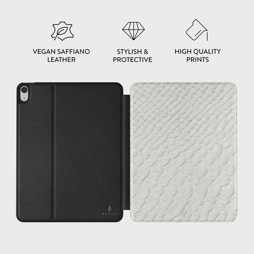 Glacial Desert - White Snakeskin iPad Air 11 (7th/6th Gen) Case 3